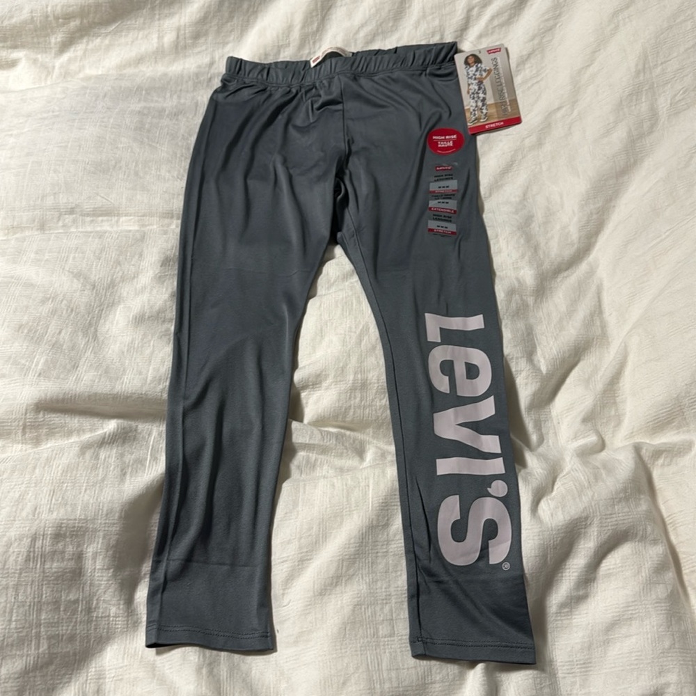 Levi's Gray stretch High rise Leggings New with Tag